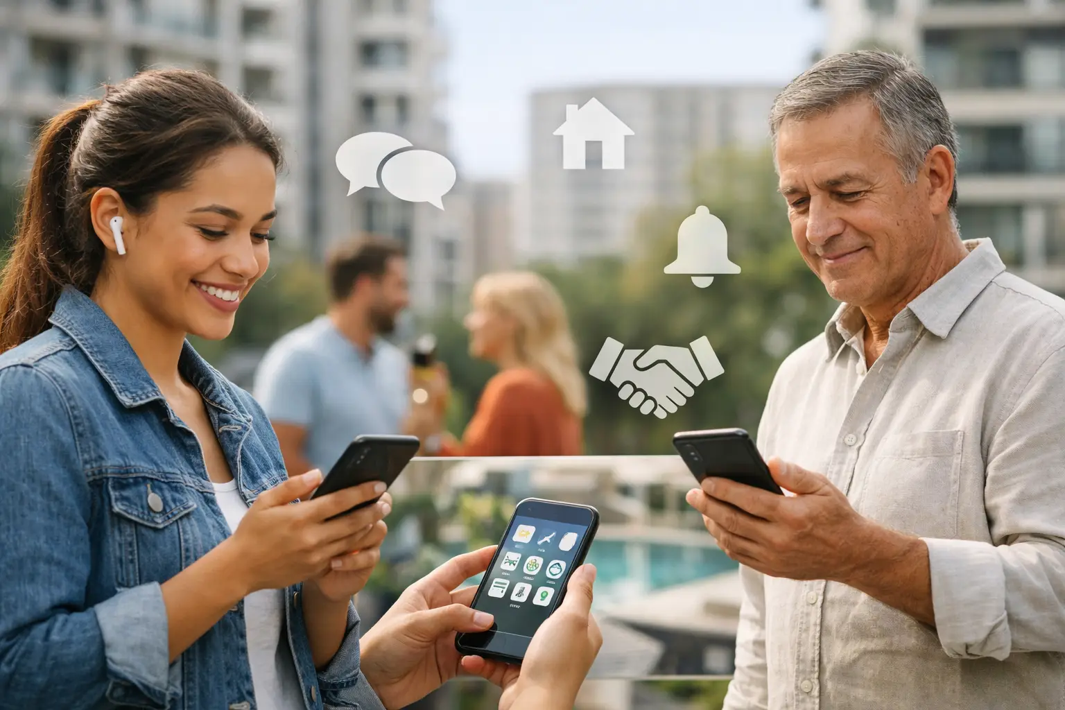 App de comunicação para moradores vale mais