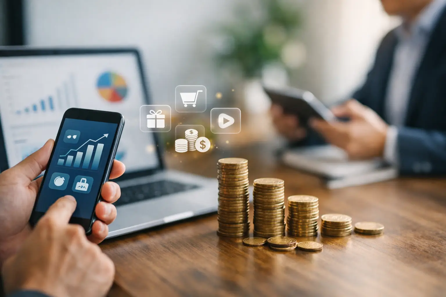 7 estratégias de receita para app próprio