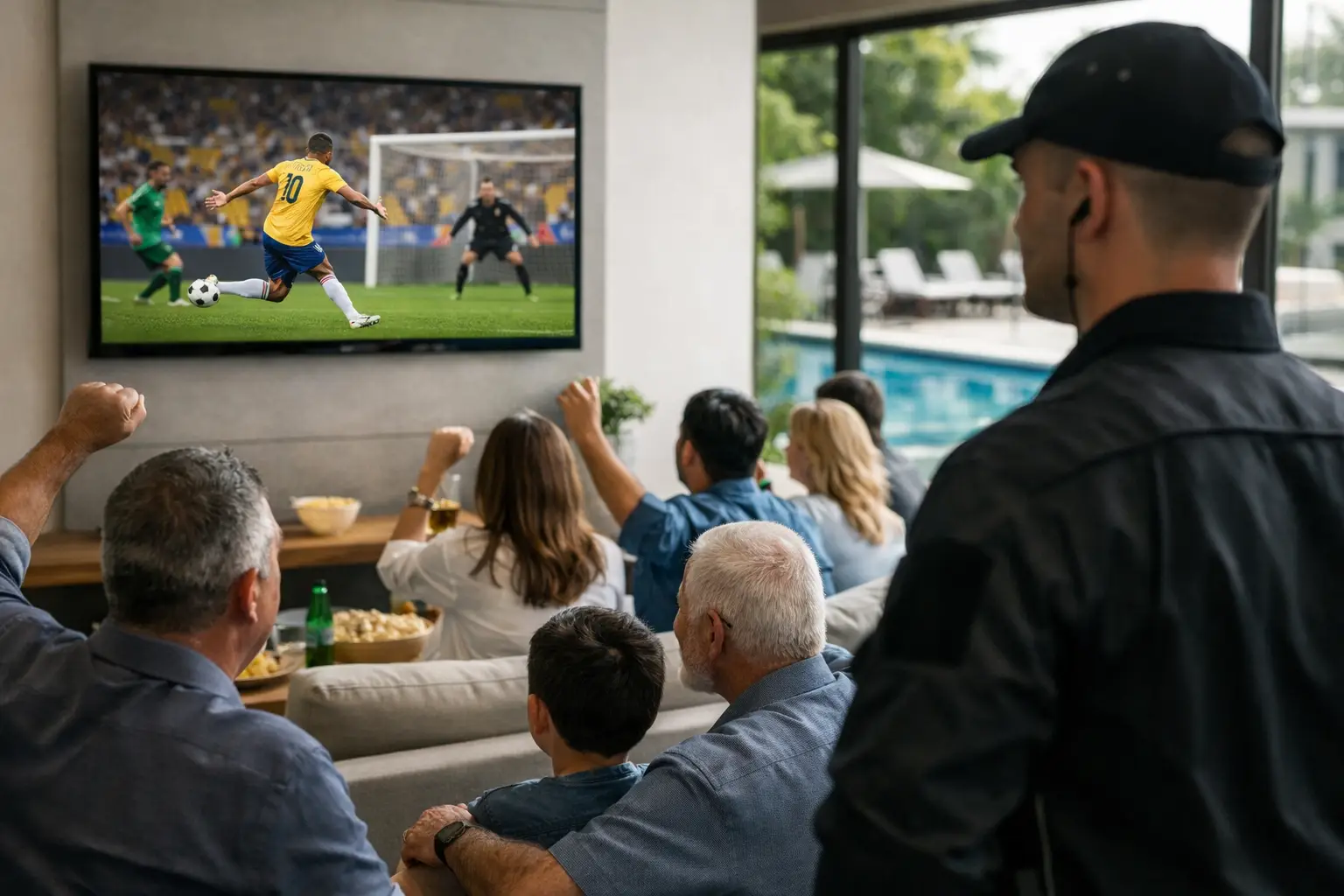 Regras para assistir jogos da Copa no condomínio