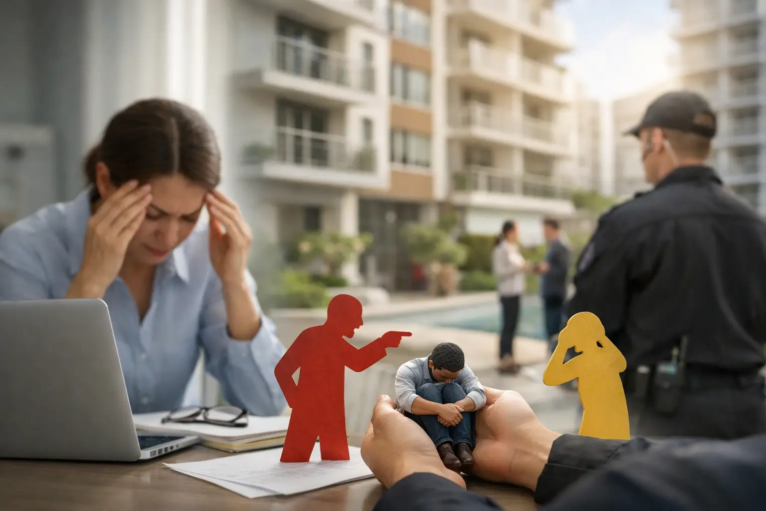 Riscos psicossociais em condomínios: o que muda