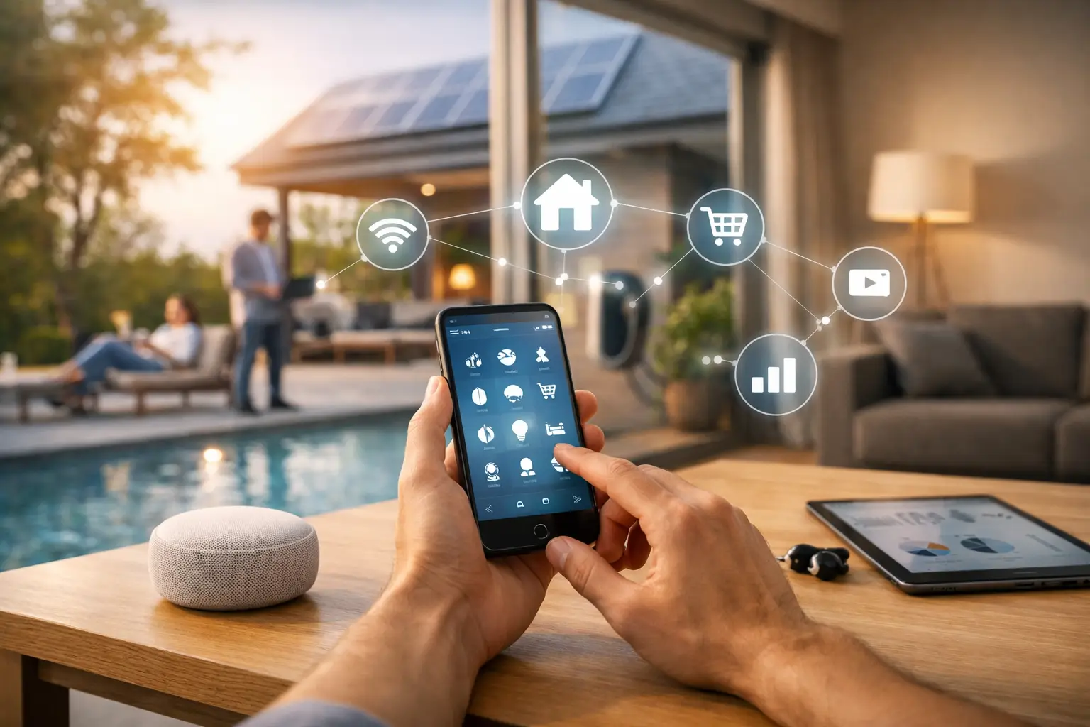 Tendências de receita digital residencial